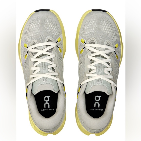On Women's Cloudsurfer 2 Running Shoes size 9 NIB Grey/Lime color - Picture 2 of 6